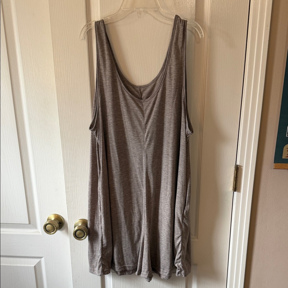 Gray Romper